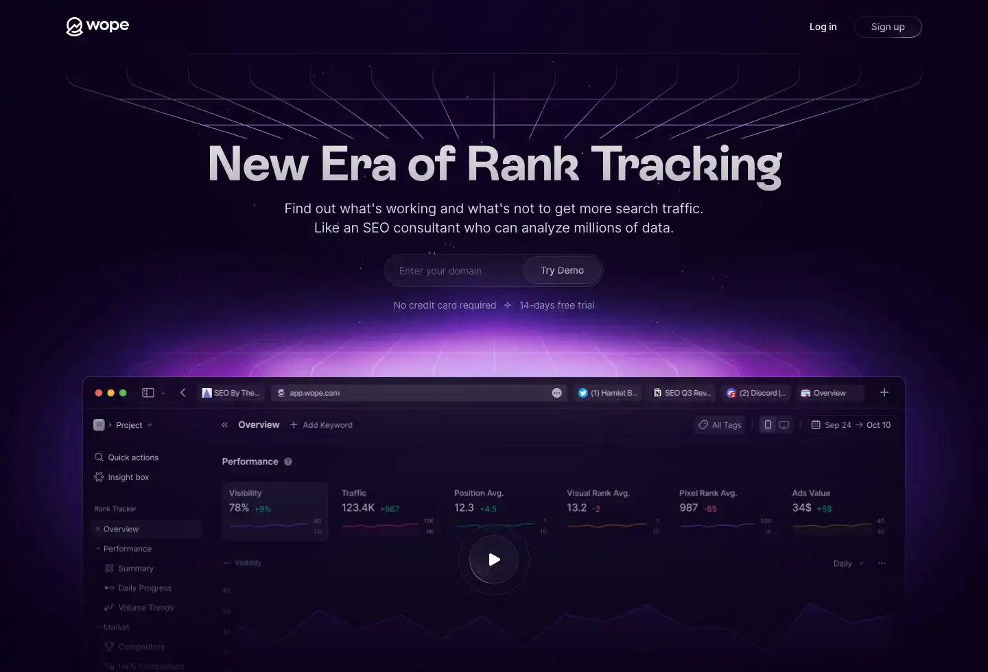 Wope: The New Era Of Rank Tracking